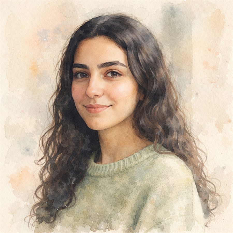 نمونه‌ی استایل آبرنگ