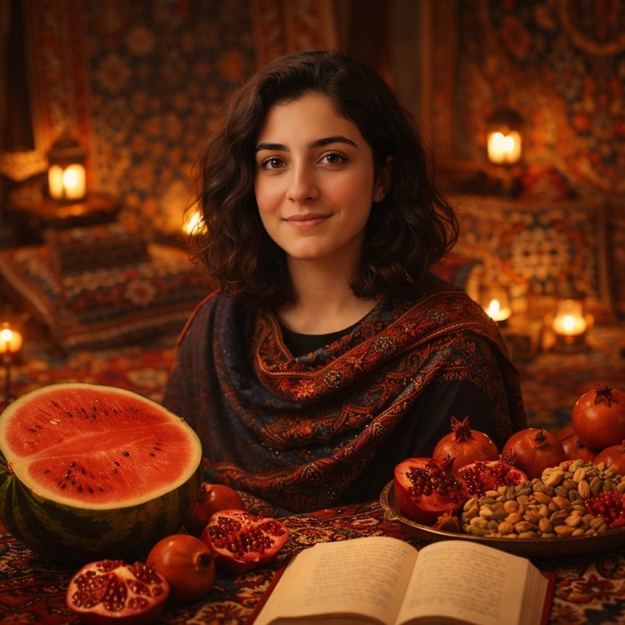 نمونه‌ی تم شب یلدا سیما